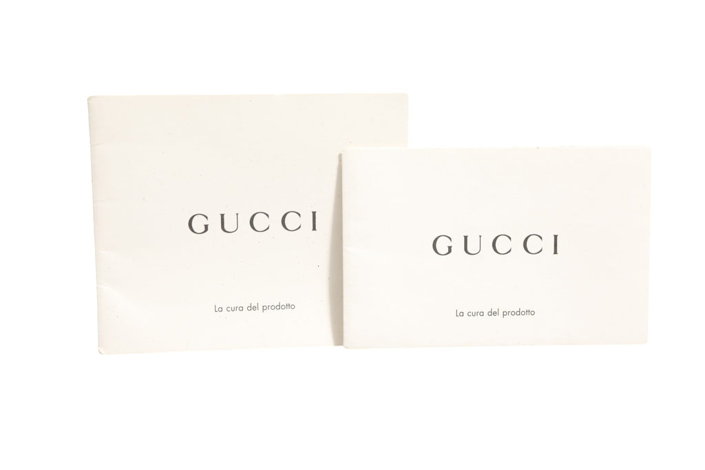 Gucci Nymphaea Bambus Henkeltasche aus Leder