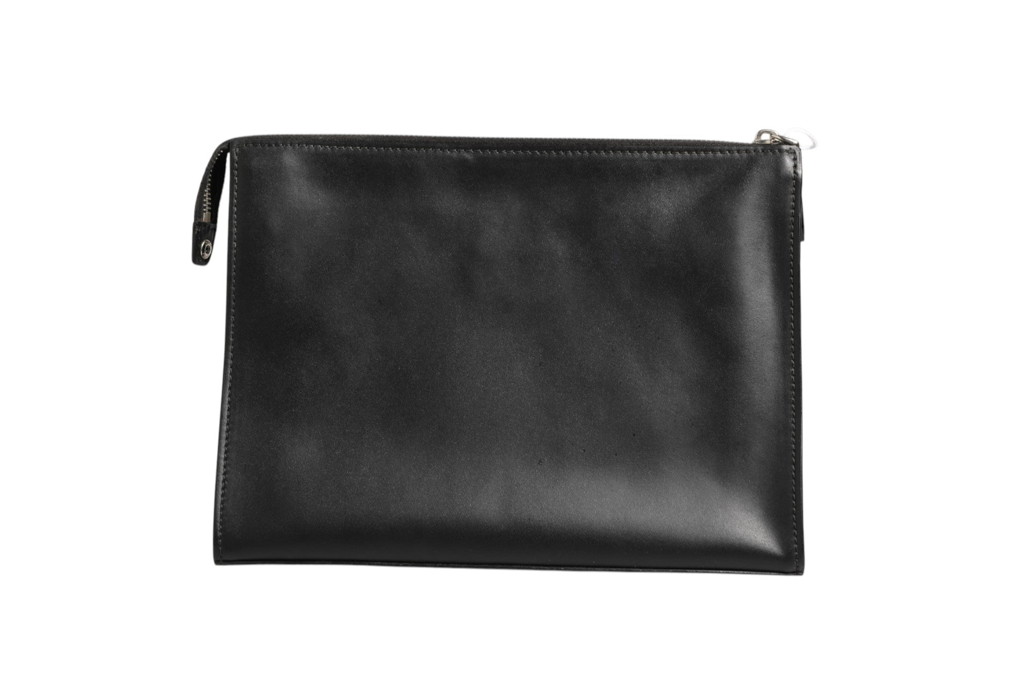 Sac clutch Fendi Monster Eyes avec détails de yeux de monstre, design élégant et unique, en cuir noir avec accents colorés.