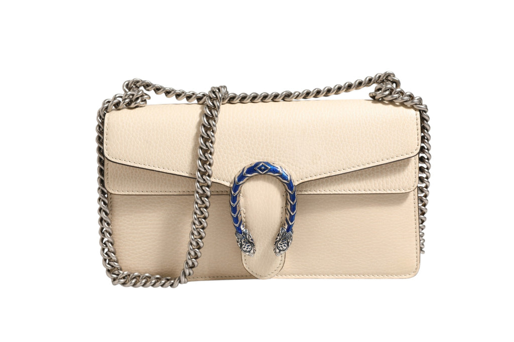 Gucci Dionysus Handtasche aus weißem Leder