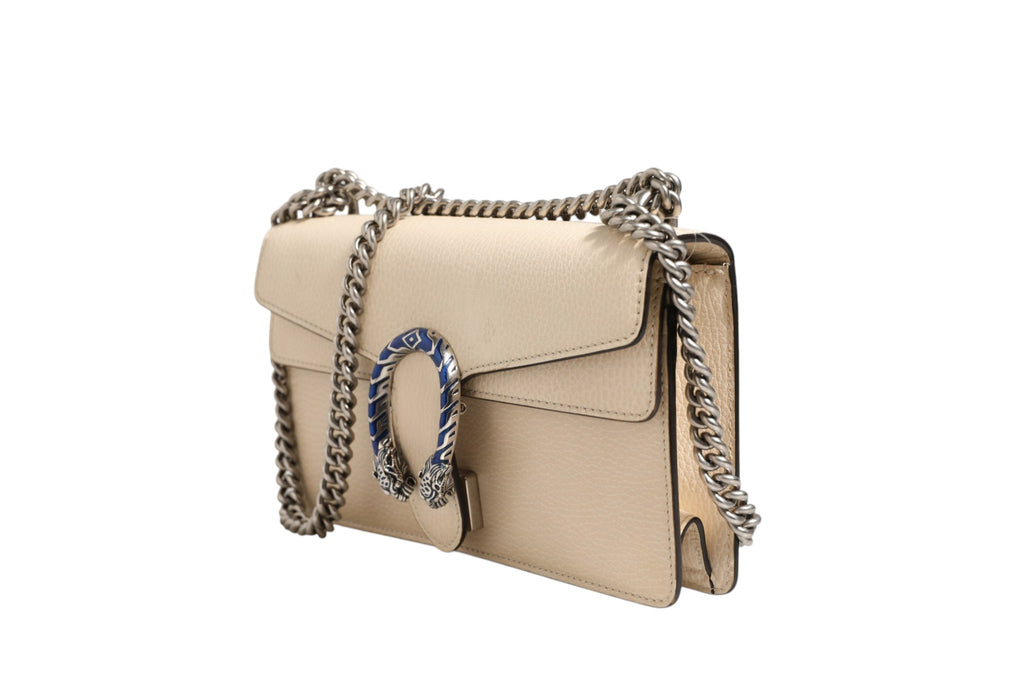 Gucci Dionysus Handtasche aus weißem Leder