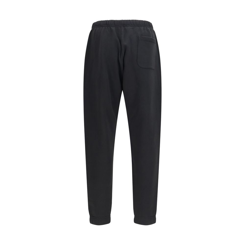 Pantalons de jogging noirs en coton de la marque Kenzo, vêtements de sport décontractés et confortables.