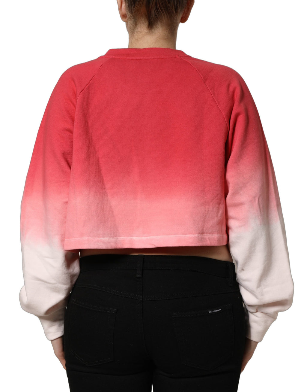 Sweatshirt Dolce & Gabbana multicolore à imprimé fraises, pull décontracté avec motif fruité et logo de la marque.