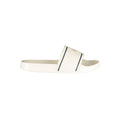 Chaussures femme Tommy Hilfiger en polyuréthane blanc, slippers confortables et élégants pour femmes.
