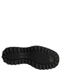 Chaussures Chelsea en cuir noir Dolce & Gabbana, chaussures slip-on élégantes pour homme, avec finition lisse et semelle en caoutchouc.