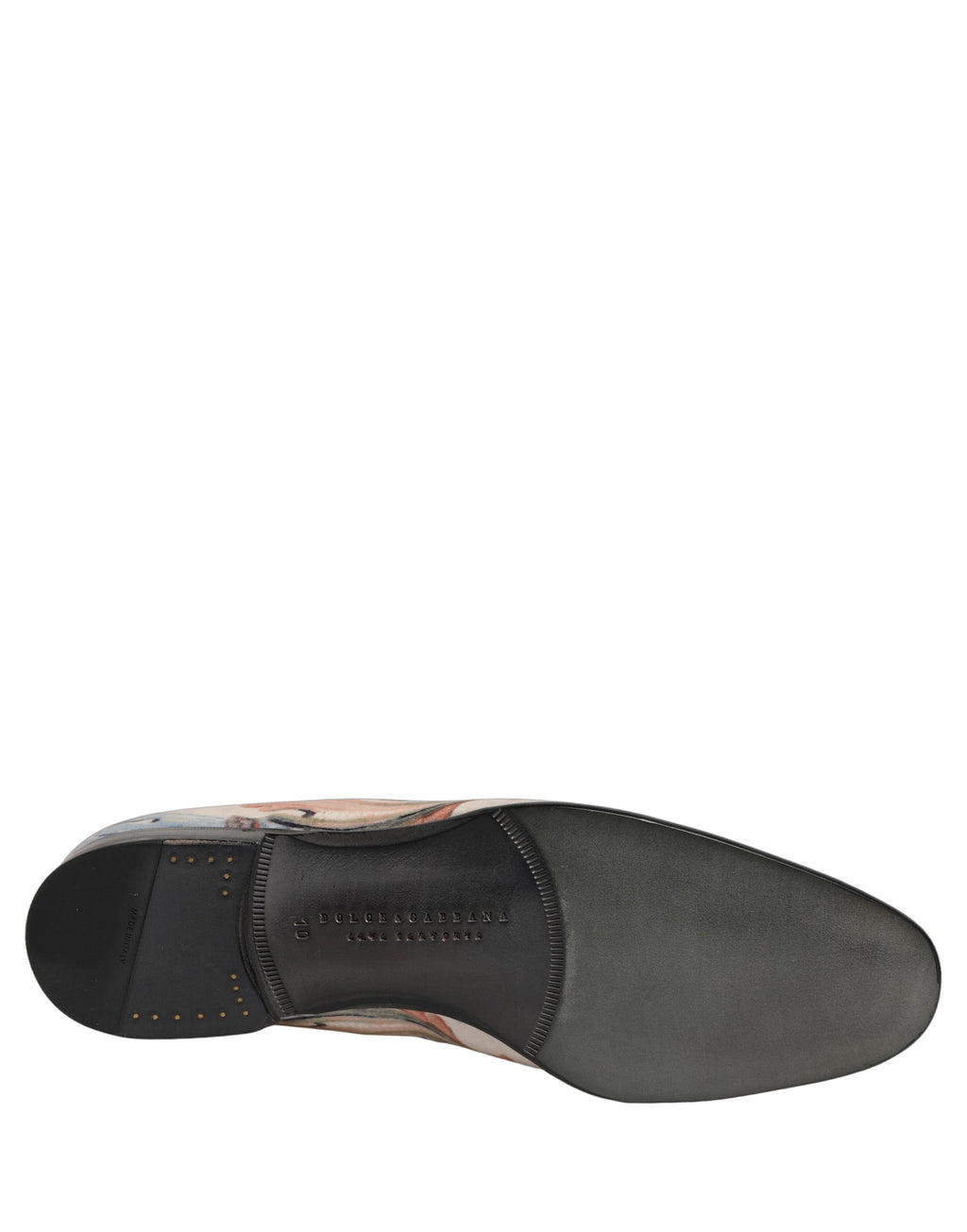 Chaussures mocassins Dolce & Gabbana blanches à fleurs, slip-on, élégantes et confortables, pour femmes.