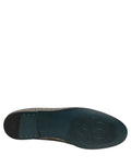 Chaussures mocassins pour homme Dolce & Gabbana gris avec lurex brillant et paillettes, élégantes et confortables.