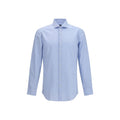 Hugo Boss Black Blue Cotton Dress Shirt