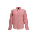 Hugo Boss Black Multicolor Linen Shirt