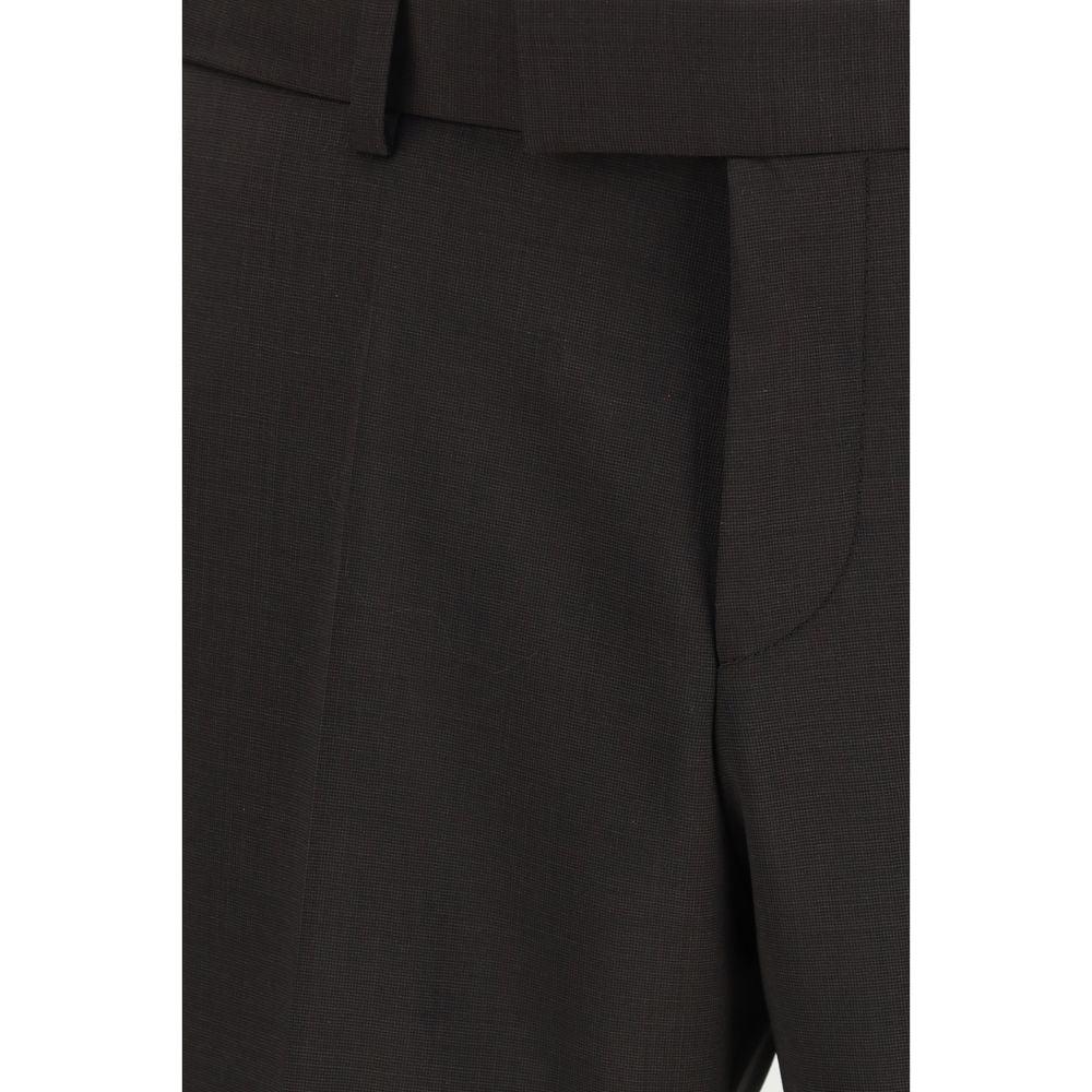 Hugo Boss Black Grau Wolle Oves Aries Zweiteiliger Anzug