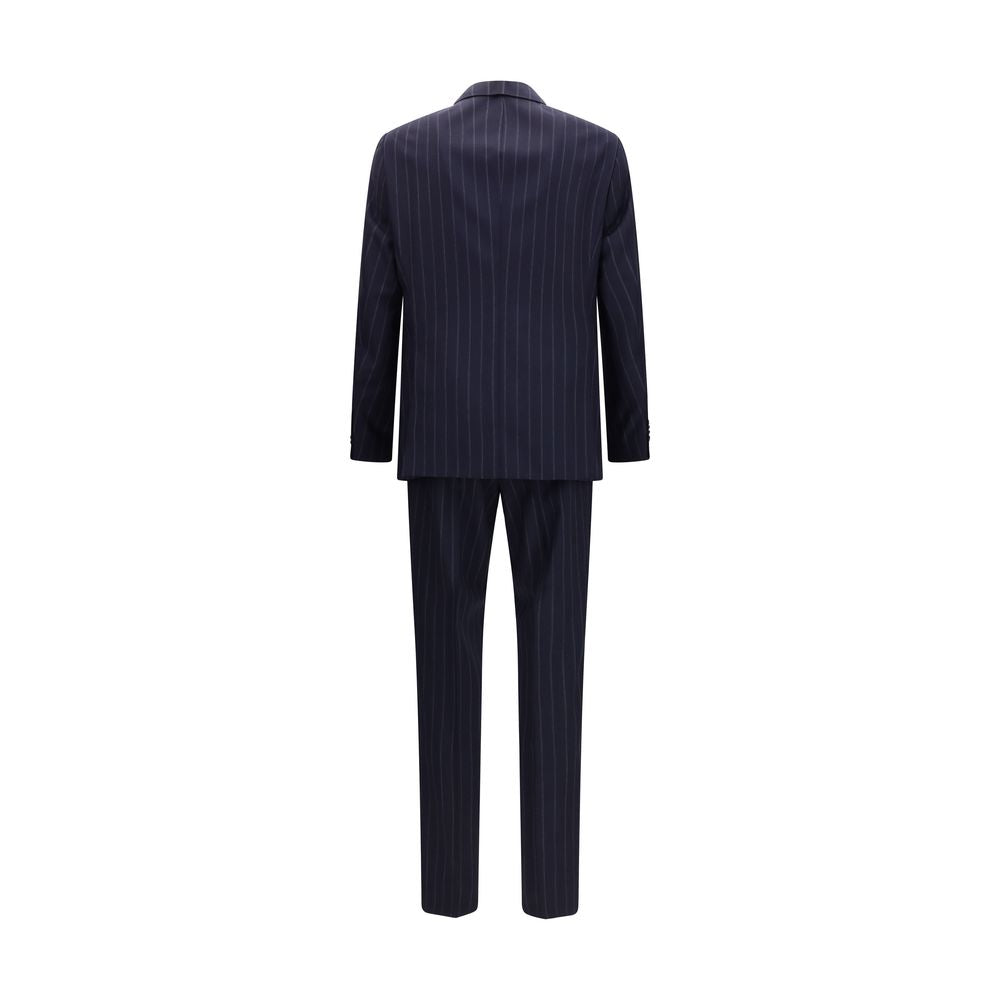 Hugo Boss Black blauer zweiteiliger Anzug aus Schurwolle von Oves Aries