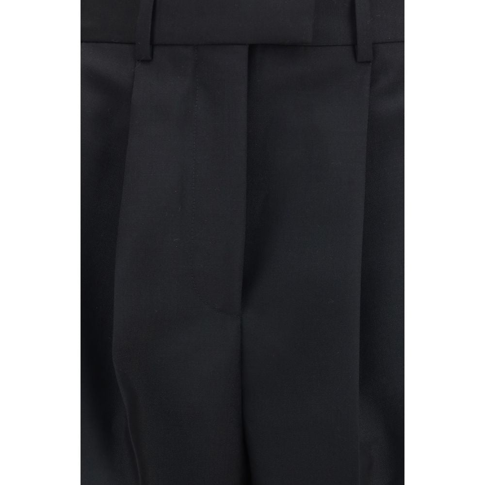 Givenchy Schwarze Wollhose Oves Aries