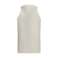Robe décontractée beige en laine Balenciaga Oves Aries, coupe confortable et élégante, portée décontractée, vue de face.