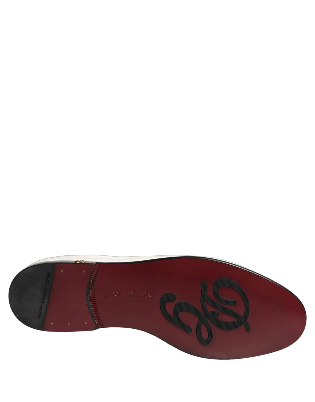 Chaussures Dolce & Gabbana en velours blanc, mocassins pour homme, style slip-on, élégants et confortables.