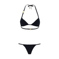 Dolce & Gabbana Schwarzer Nylon-Bikini