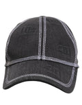 Dolce & Gabbana Men Black Cotton 6 Panel Baseball Capello Hat