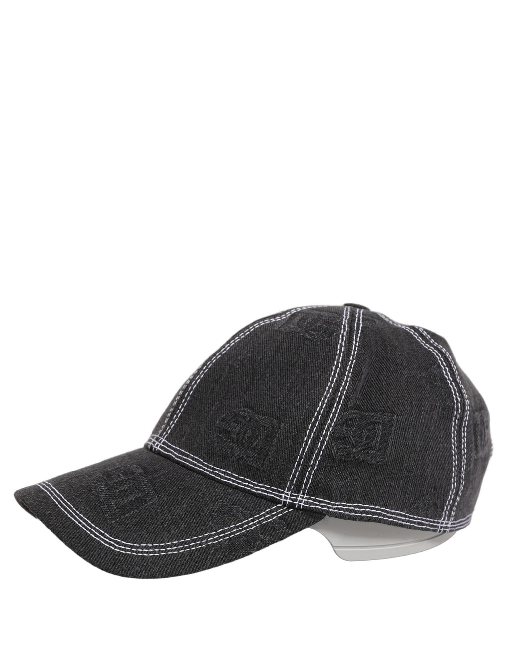 Dolce & Gabbana Men Black Cotton 6 Panel Baseball Capello Hat