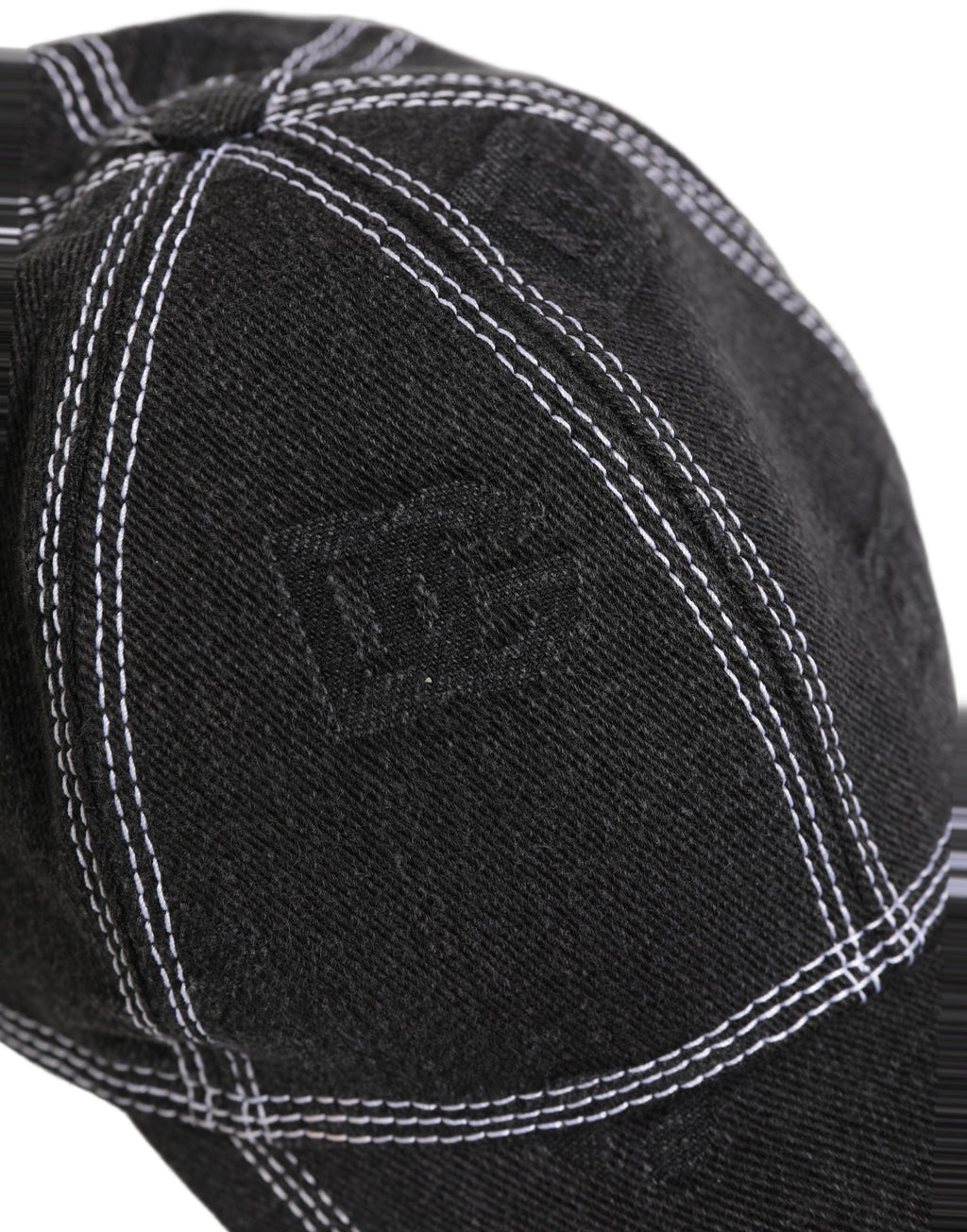Dolce & Gabbana Men Black Cotton 6 Panel Baseball Capello Hat