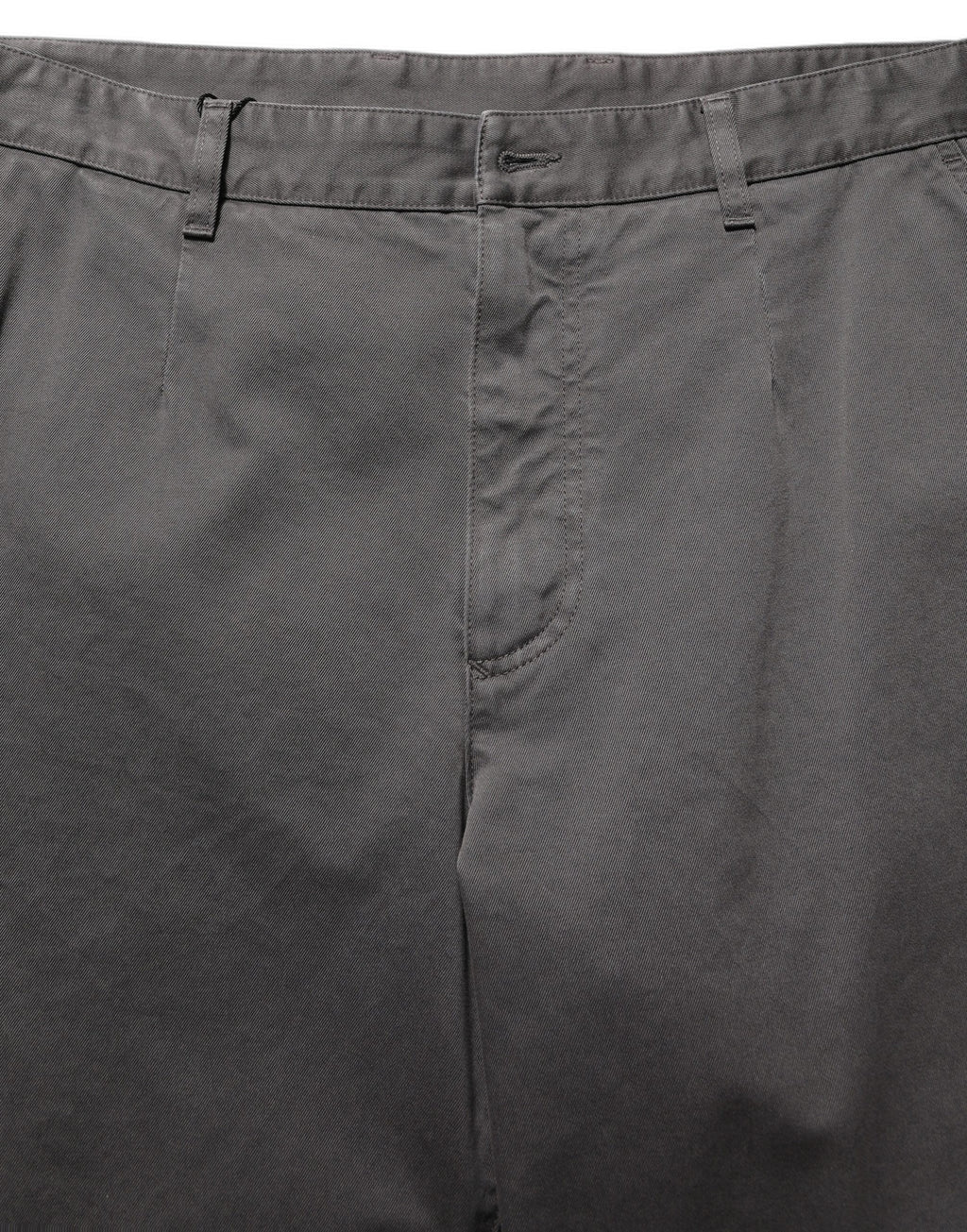 Pantalon homme Dolce & Gabbana gris foncé taille moyenne, coupe droite, style élégant et moderne.