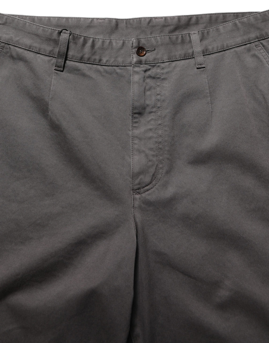 Pantalon homme Dolce & Gabbana gris foncé, taille moyenne, coupe droite, style élégant, tissu en coton ou laine visible.