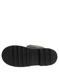 Bottes pour homme en cuir noir mi-mollet de Dolce & Gabbana, chaussures à talons épaissis et style robuste.
