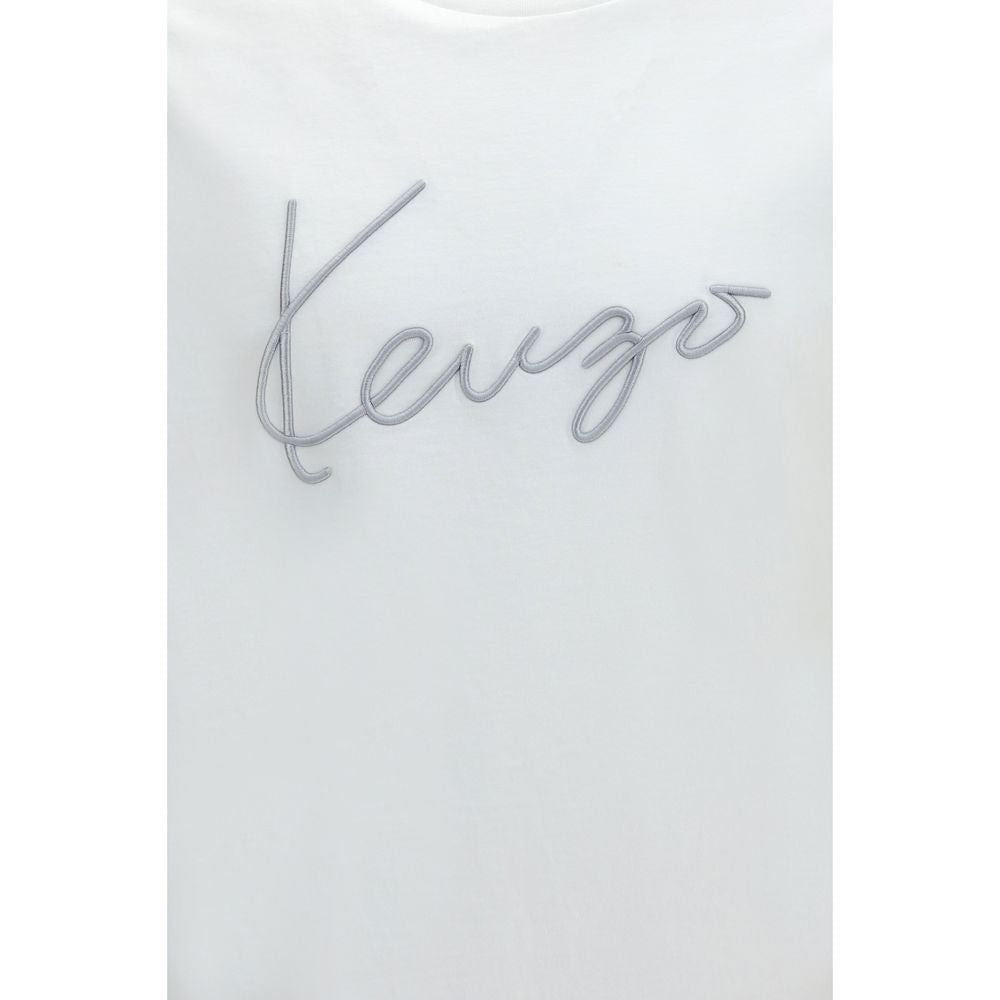 Kenzo Weißes Baumwoll-T-Shirt