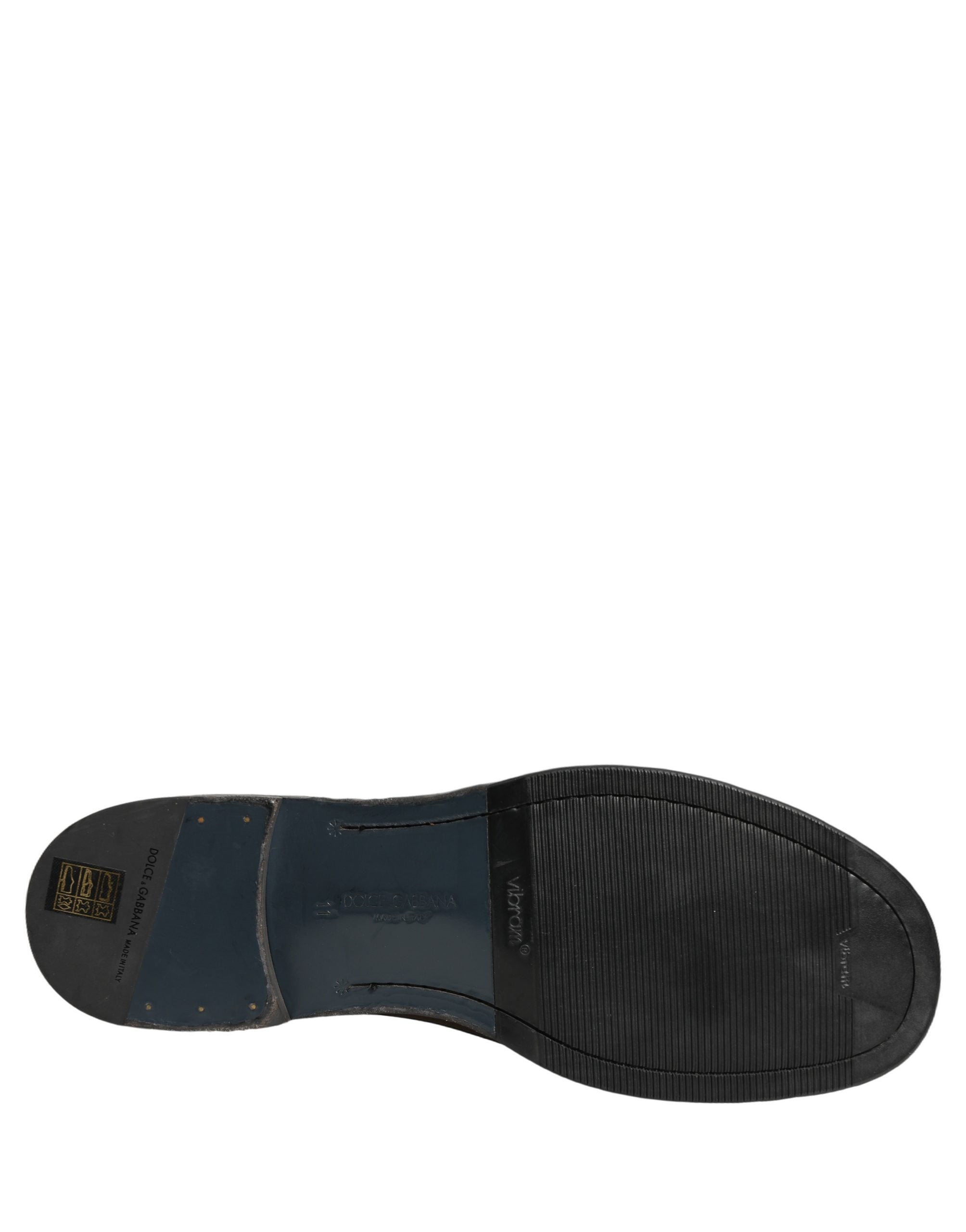 Dolce & Gabbana braune Perugino Leder Herren-Stiefeletten Schuhe