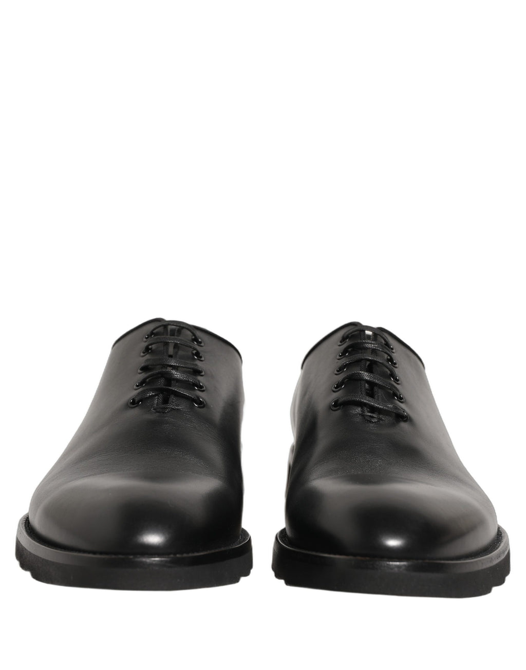 Dolce & Gabbana Schwarze Herren Oxford Lederschuhe Business Elegant