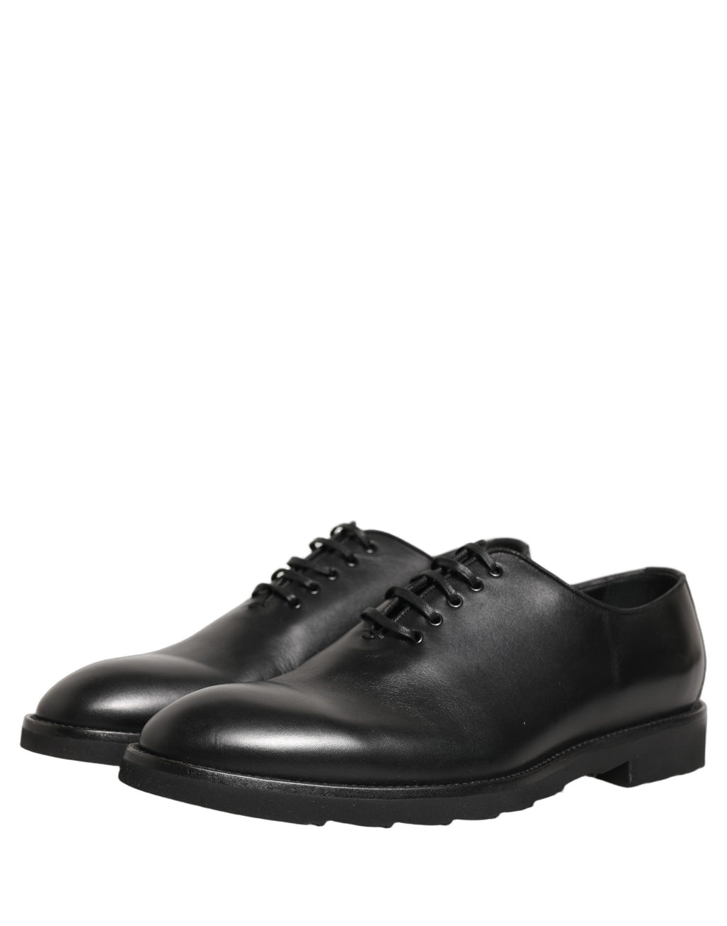 Dolce & Gabbana Schwarze Herren Oxford Lederschuhe Business Elegant