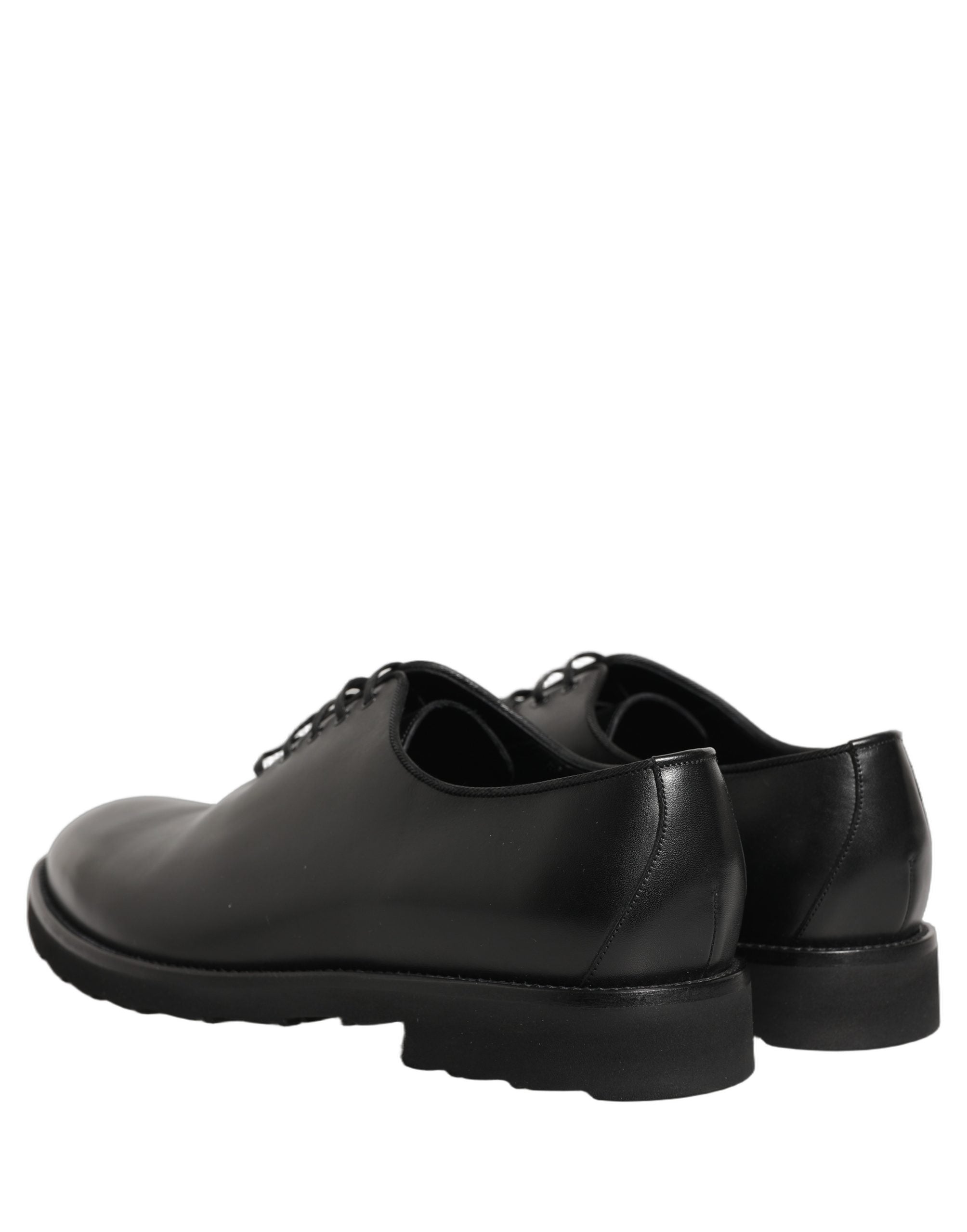 Dolce & Gabbana Schwarze Herren Oxford Lederschuhe Business Elegant