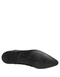 Chaussures derby en cuir noir Dolce & Gabbana pour homme, chaussures habillées formelles avec semelle en cuir.
