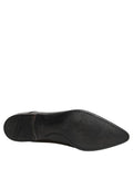 Chaussures derby en cuir noir pour homme de la marque Dolce & Gabbana, chaussures formelles élégantes et sophistiquées.
