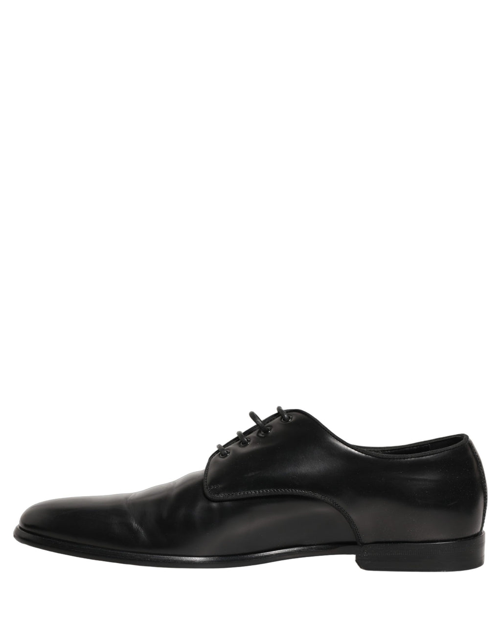 Chaussures derby habillées en cuir noir pour homme de Dolce & Gabbana, élégantes et sophistiquées.