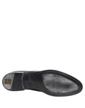 Chaussures Derby homme Dolce & Gabbana en cuir noir avec lacets, style élégant et sophistiqué.