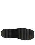 Chaussures Richelieu pour homme Dolce & Gabbana en cuir de veau noir, mocassins élégants en cuir avec finition lisse.