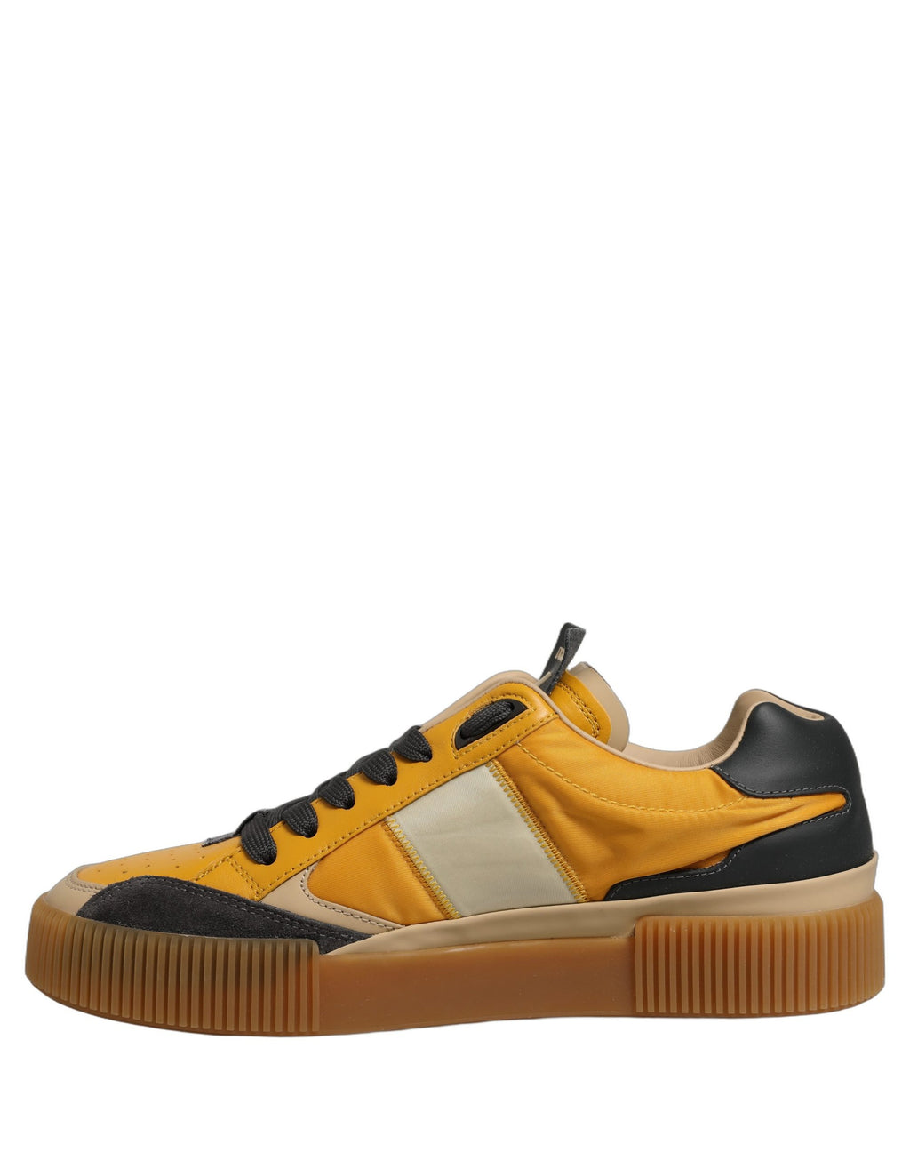 Chaussures sneakers basses Dolce & Gabbana Miami en multicolore pour homme, détails colorés et design élégant.