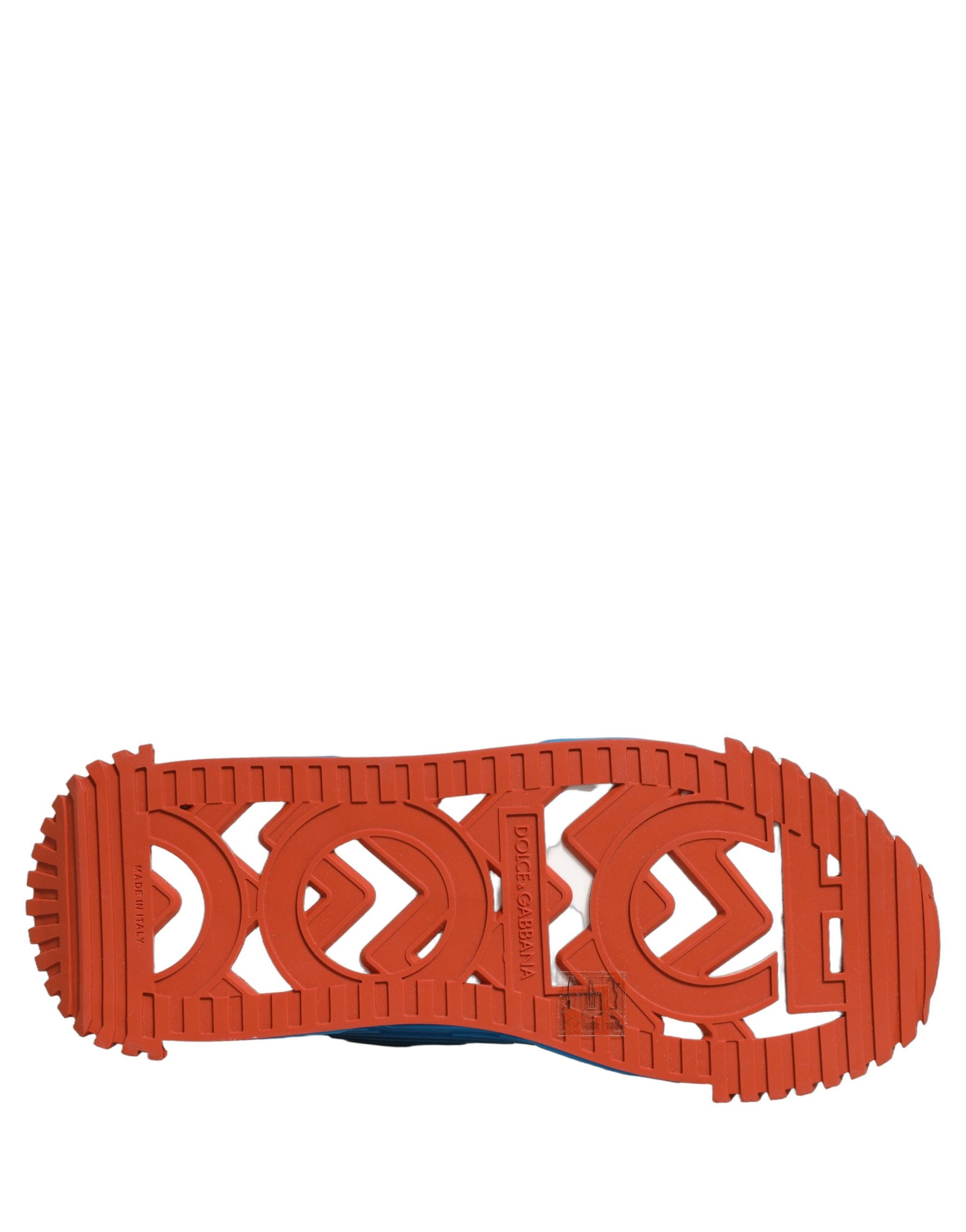 Chaussures de sneakers basses multicolores Dolce & Gabbana pour homme, style sportif avec design vibrant.