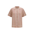 Chemise à manches courtes Fendi multicolore en coton, veste élégante avec motif coloré visible sur l'image.