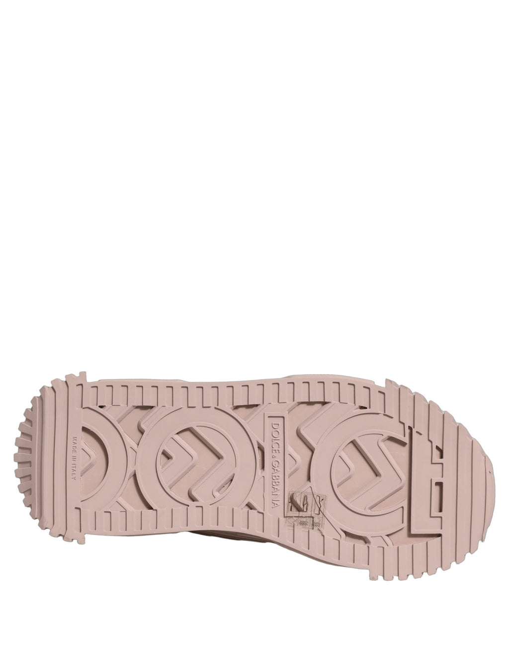 Dolce & Gabbana Pink Lace NS1 Low Top Sneaker Sportschuhe