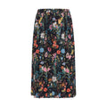 Jupe midi en soie multicolore Gucci avec motif élégant, portée fluide et sophistiquée, idéale pour un style chic et moderne.