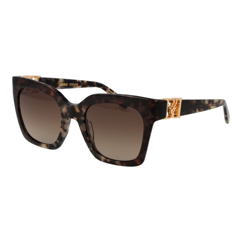 Lunettes de soleil en acétate multicolores de Dsquared², style tendance avec monture colorée pour un look moderne.