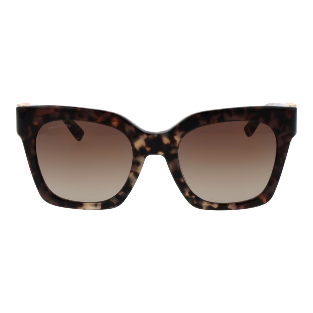 Lunettes de soleil en acétate multicolore de Dsquared² avec monture élégante et design tendance.