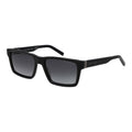 Lunettes de soleil en acétate noires Tommy Hilfiger avec monture élégante et verres foncés.