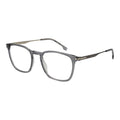 Lunettes en acétate gris de la marque Hugo Boss, monture élégante pour un look sophistiqué
