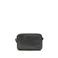 Sac à épaules en coton noir de Gucci, élégant et tendance, avec logo distinctif et finition soignée.