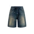 Amiri Blaue Bermuda-Shorts aus Baumwolle