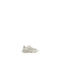 Chaussures de sport Balenciaga blanches en polyéthylène, baskets athlétiques modernes et tendance, vue de face.