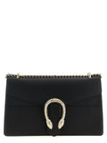 Gucci Schultertasche aus schwarzem Kalbsleder