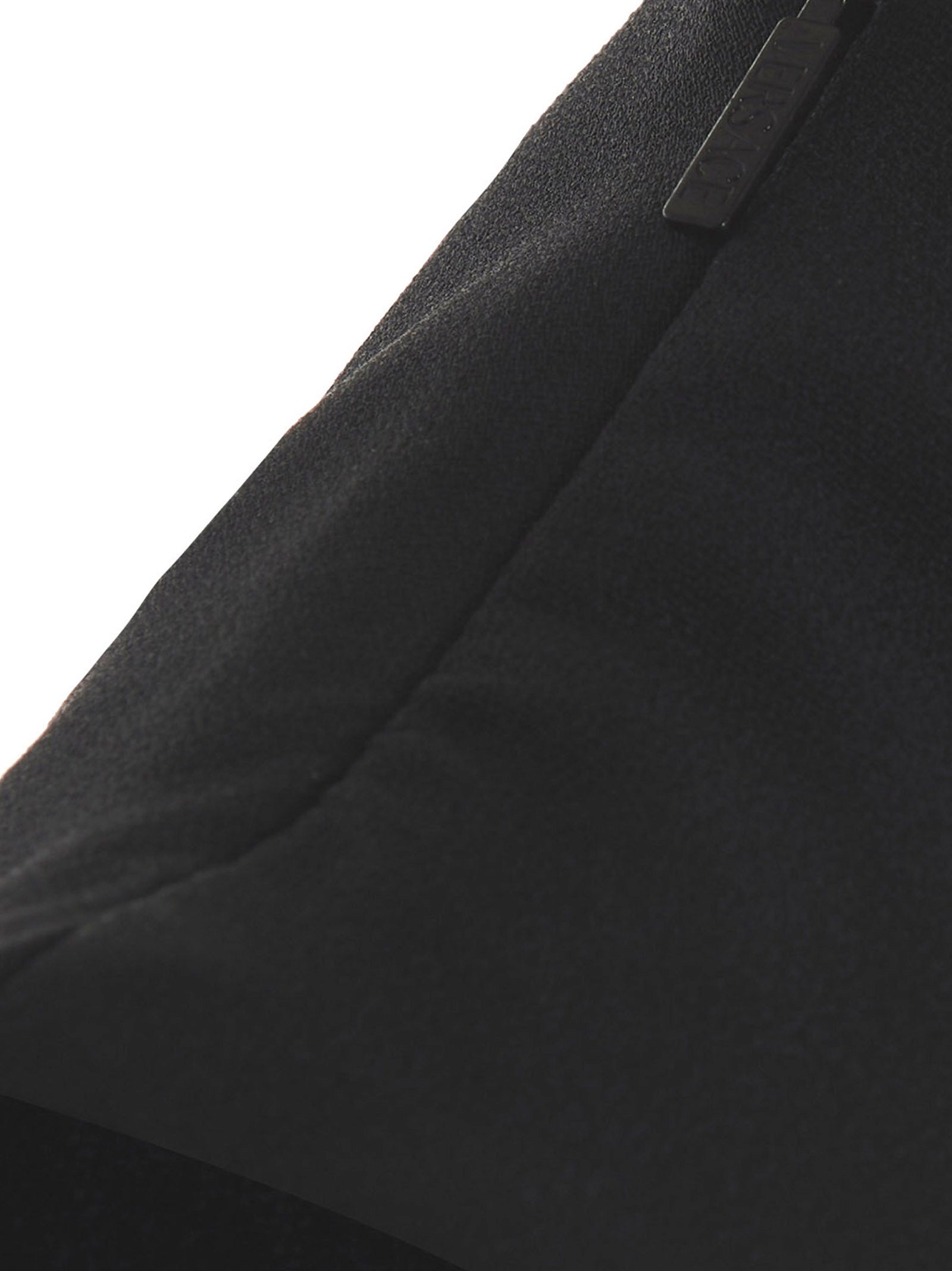 Versace schwarzes Midikleid aus Azetat
