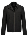 Graue Jacke aus Schurwolle von Givenchy