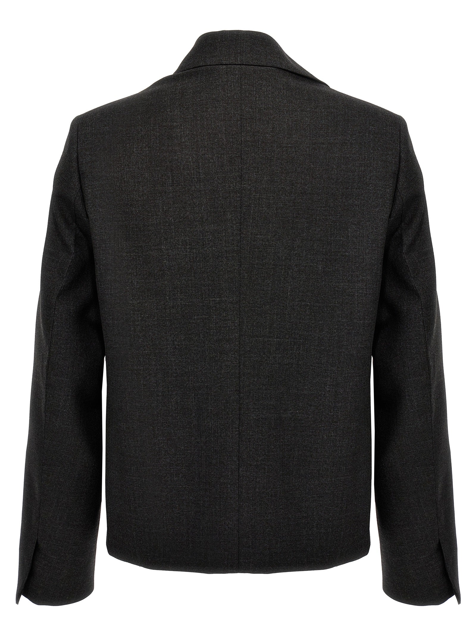Graue Jacke aus Schurwolle von Givenchy